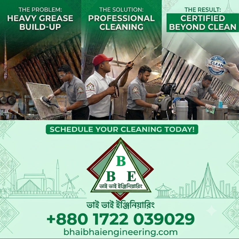 Commercial Kitchen Hood Cleaning Service