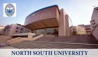 North South University, Bashundhara City, Dhaka. logo/image