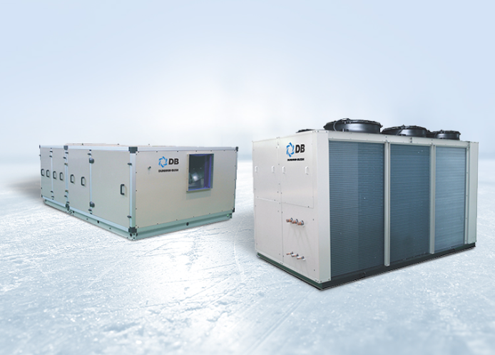 Dunham Bush Eagle High Ambient Air Cooled Split System (ACCSH Outdoor paired with ECS3 / ESCS3 Indoor Units)
