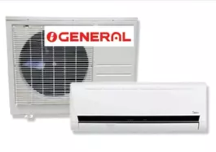 General Wall-Mounted Split AC (1.0 Ton to 2.5 Ton)